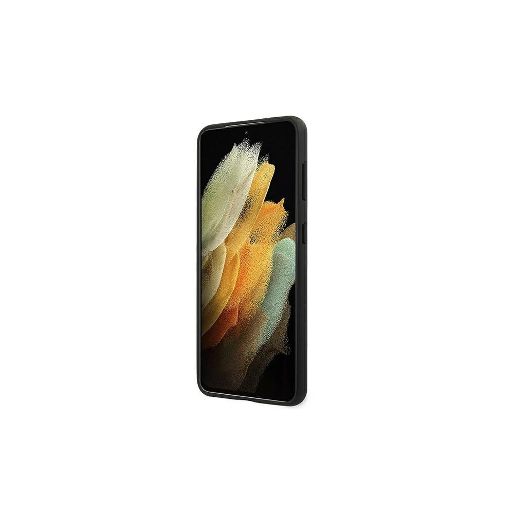 Hurtownia GSM - Etui Guess GUHCS21MPCUMLLIBK Samsung Galaxy S21+ Plus czarny/black hardcase Lizard Collection - GUE916BLK - {ean13} - Hurt