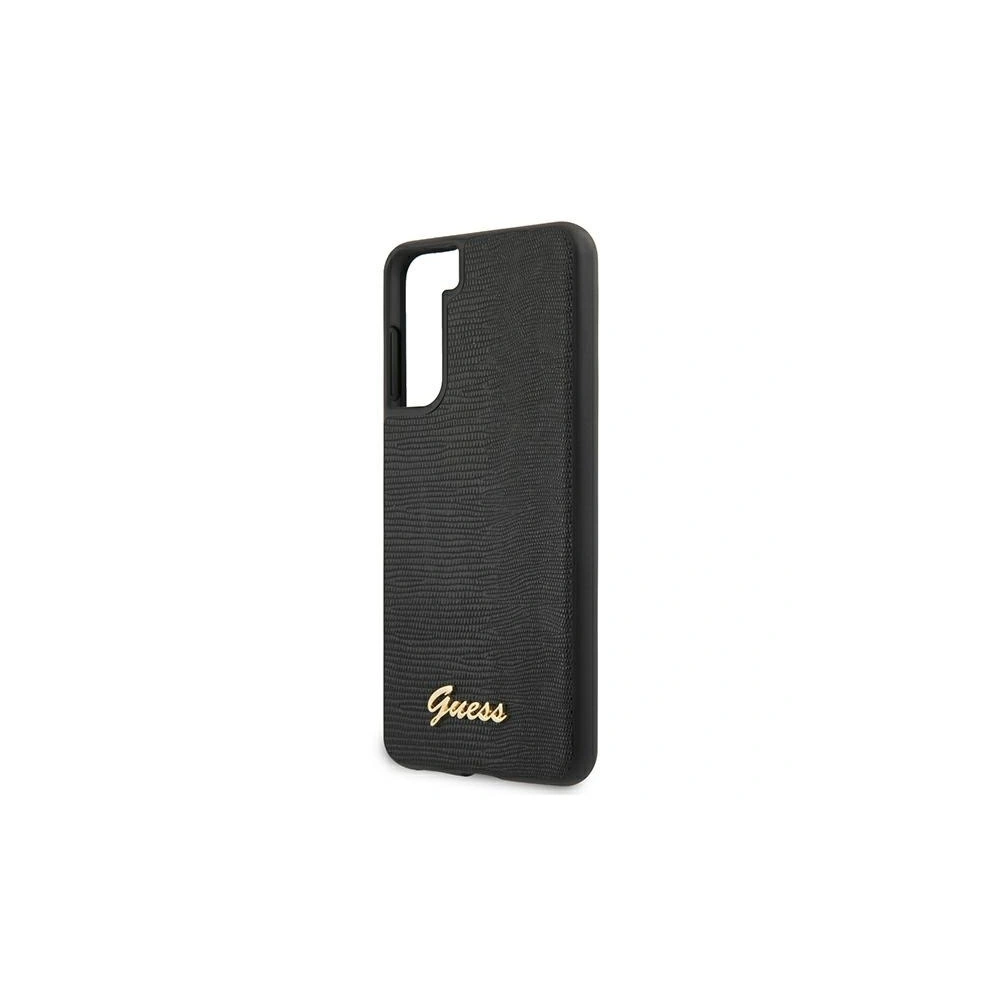 Hurtownia GSM - Etui Guess GUHCS21MPCUMLLIBK Samsung Galaxy S21+ Plus czarny/black hardcase Lizard Collection - GUE916BLK - {ean13} - Hurt
