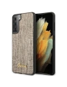 Etui Guess GUHCS21MPCUMLLIGO Samsung Galaxy S21+ Plus złoty/gold hardcase Lizard Collection