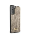 Hurtownia GSM - Etui Guess GUHCS21MPCUMLLIGO Samsung Galaxy S21+ Plus złoty/gold hardcase Lizard Collection - GUE917GLD - {ean13} - Hurt