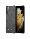 Hurtownia GSM - Etui Guess GUHCS21SG4GFGR Samsung Galaxy S21 szary/grey hard case 4G Metal Gold Logo - GUE918GRY - {ean13} - Hurt