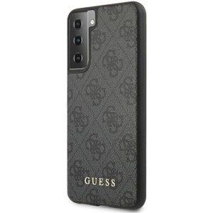 Hurtownia GSM - Etui Guess GUHCS21SG4GFGR Samsung Galaxy S21 szary/grey hard case 4G Metal Gold Logo - GUE918GRY - {ean13} - Hurt