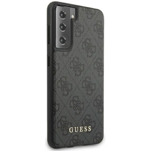 Wholesale Guess GUHCS21SG4GFGR Samsung Galaxy S21 grey hard case 4G Metal Gold Logo - GUE918GRY - {ean13} - Hurt