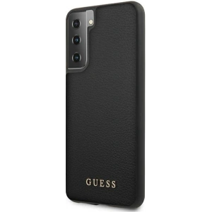 Hurtownia GSM - Etui Guess GUHCS21SIGLBK Samsung Galaxy S21 czarny/black hard case Iridescent - GUE919BLK - {ean13} - Hurt