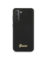 Hurtownia GSM - Etui Guess GUHCS21SLSLMGBK Samsung Galaxy S21 czarny/black hardcase Silicone Script Metal Logo - GUE921BLK - {ean13} - Hurt