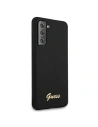 Hurtownia GSM - Etui Guess GUHCS21SLSLMGBK Samsung Galaxy S21 czarny/black hardcase Silicone Script Metal Logo - GUE921BLK - {ean13} - Hurt
