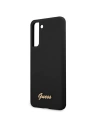 Hurtownia GSM - Etui Guess GUHCS21SLSLMGBK Samsung Galaxy S21 czarny/black hardcase Silicone Script Metal Logo - GUE921BLK - {ean13} - Hurt
