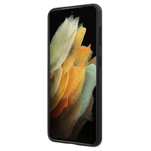 Etui Guess GUHCS21SPCUMLLIGO Samsung Galaxy S21 złoty/gold hardcase Lizard Collection