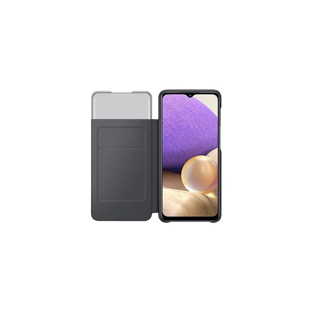 Wholesale Samsung Galaxy A32 5G EF-EA326PB black S View Wallet Cover - SMG307BLK - {ean13} - Hurt