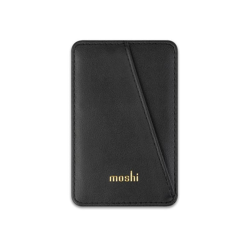 Moshi Distributor - 4711064644029 - MOSH134BLK - Moshi Slim Wallet (System SnapTo™) (Jet Black) - B2B homescreen