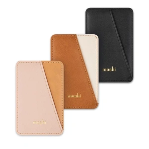 Wholesale Moshi Slim Wallet (System SnapTo™) (Jet Black) - MOSH134BLK - {ean13} - Hurt