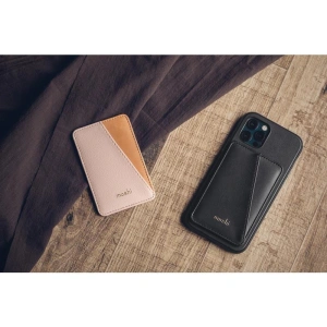 Wholesale Moshi Slim Wallet (System SnapTo™) (Jet Black) - MOSH134BLK - {ean13} - Hurt