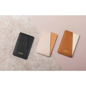 Wholesale Moshi Slim Wallet (System SnapTo™) (Jet Black) - MOSH134BLK - {ean13} - Hurt