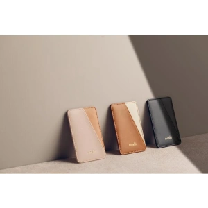 Wholesale Moshi Slim Wallet (System SnapTo™) (Caramel Brown) - MOSH136BR - {ean13} - Hurt