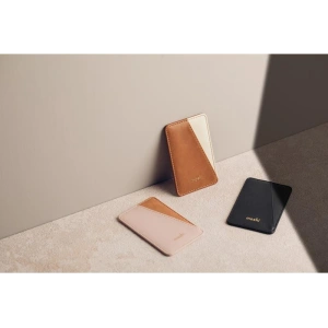 Wholesale Moshi Slim Wallet (System SnapTo™) (Caramel Brown) - MOSH136BR - {ean13} - Hurt
