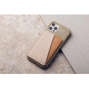 Wholesale Moshi Slim Wallet (System SnapTo™) (Caramel Brown) - MOSH136BR - {ean13} - Hurt