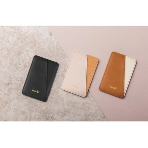 Wholesale Moshi Slim Wallet (System SnapTo™) (Caramel Brown) - MOSH136BR - {ean13} - Hurt