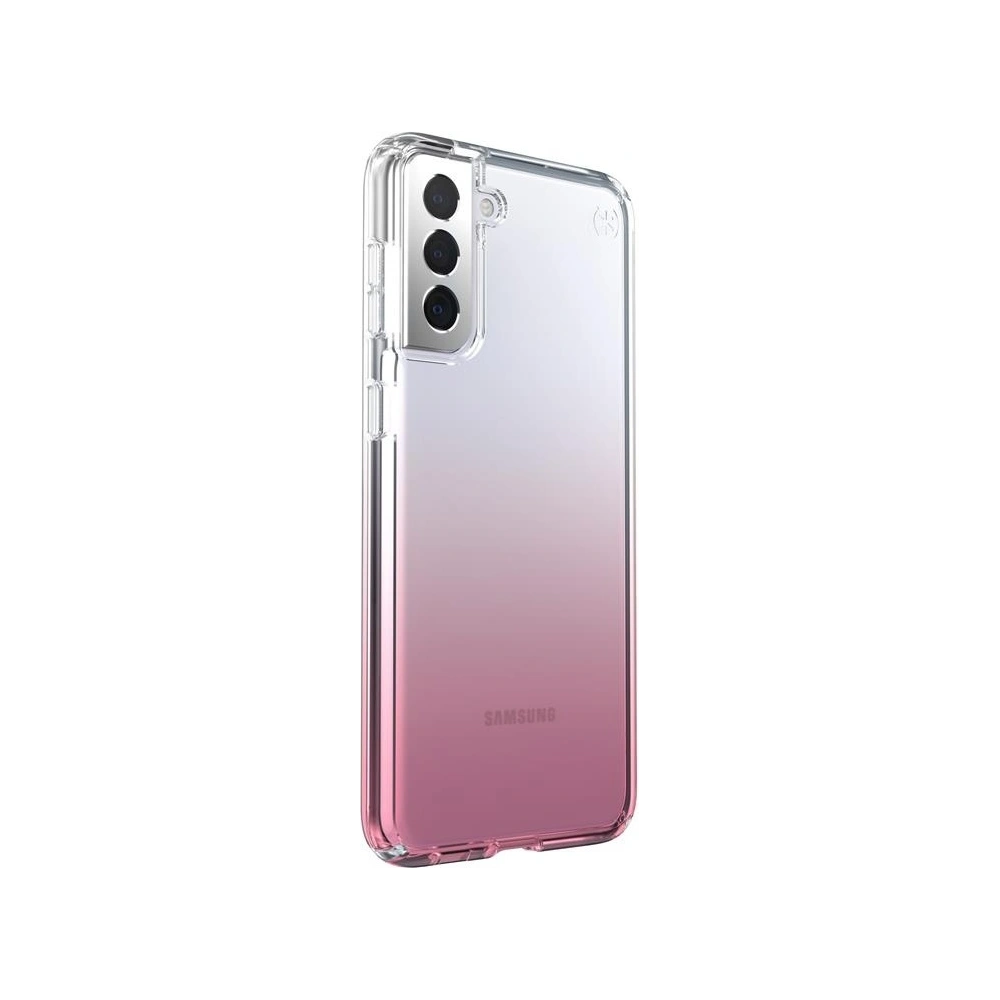 Hurtownia GSM - Etui Speck Presidio Perfect-Clear Ombre Samsung Galaxy S21+ Plus z powłoką MICROBAN (Clear/Vintage Rose Fade) - SPK227CLRS - {ean13} - Hurt