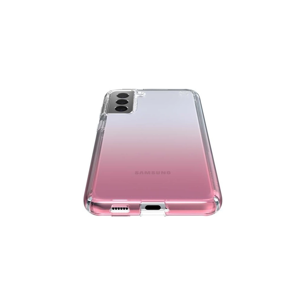 Hurtownia GSM - Etui Speck Presidio Perfect-Clear Ombre Samsung Galaxy S21+ Plus z powłoką MICROBAN (Clear/Vintage Rose Fade) - SPK227CLRS - {ean13} - Hurt
