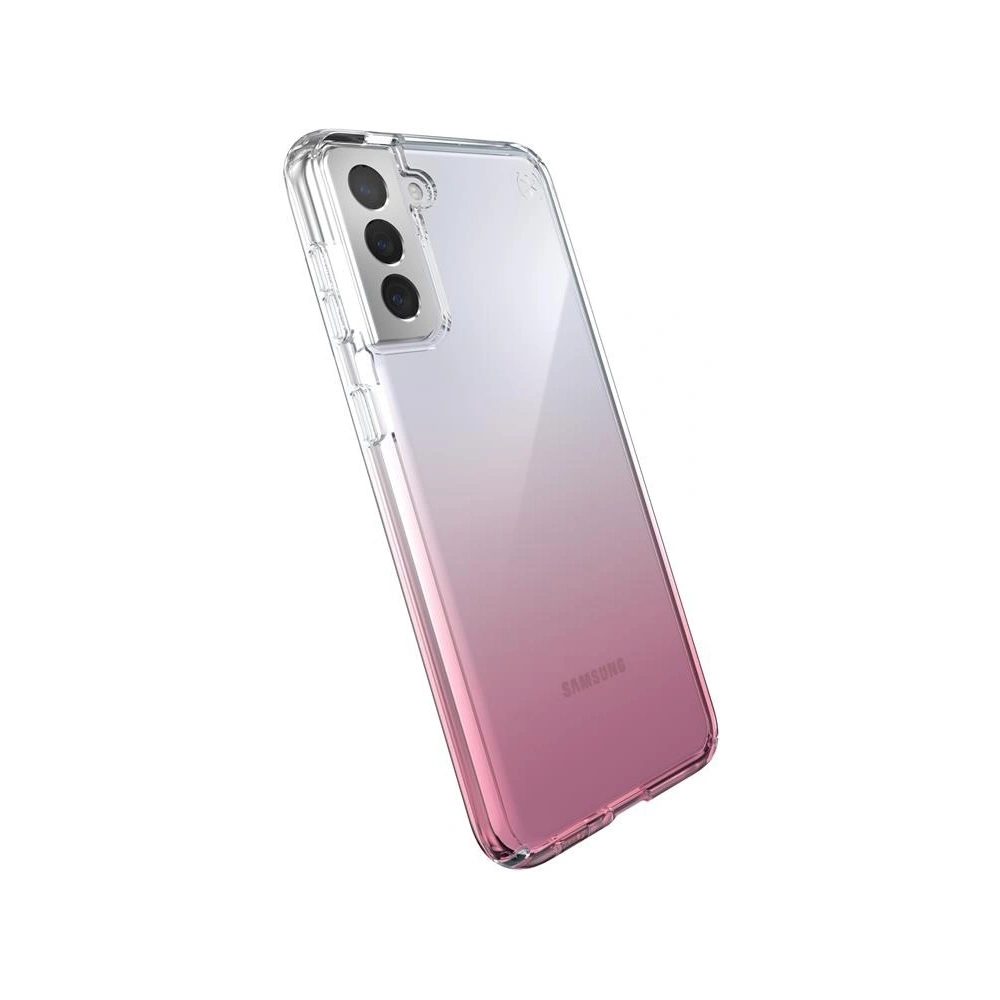 Hurtownia GSM - Etui Speck Presidio Perfect-Clear Ombre Samsung Galaxy S21+ Plus z powłoką MICROBAN (Clear/Vintage Rose Fade) - SPK227CLRS - {ean13} - Hurt