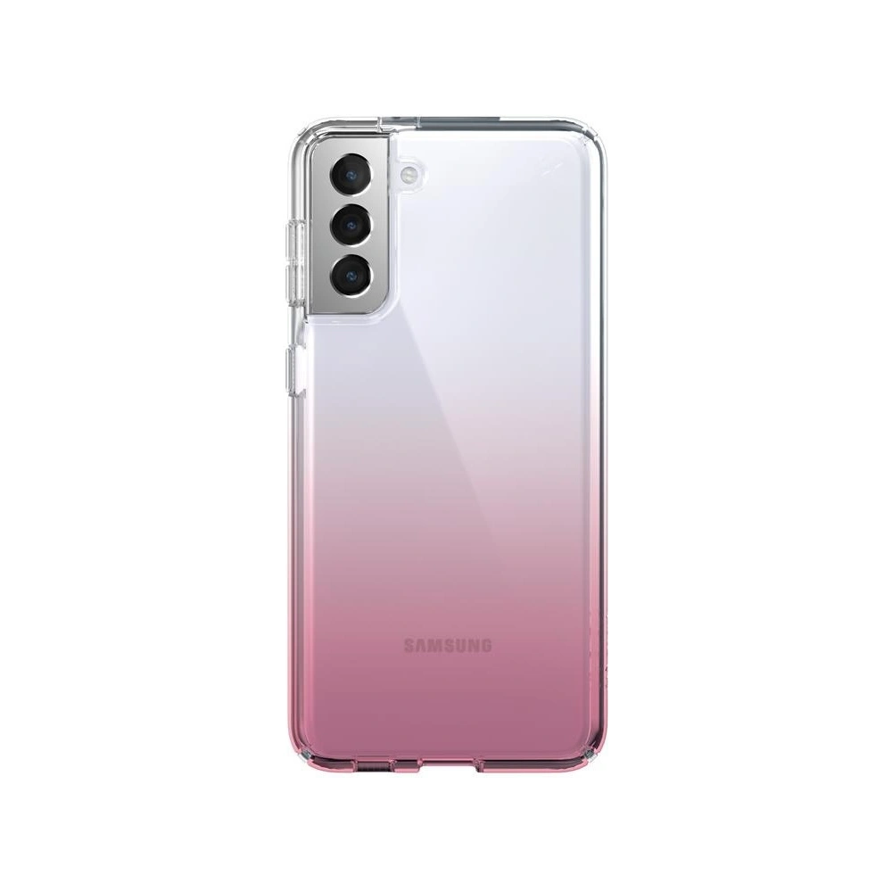 Hurtownia GSM - Etui Speck Presidio Perfect-Clear Ombre Samsung Galaxy S21+ Plus z powłoką MICROBAN (Clear/Vintage Rose Fade) - SPK227CLRS - {ean13} - Hurt
