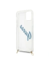 Wholesale Guess GUHCP12SCRTVSBL Apple iPhone 12 mini blue hardcase Script Vintage - GUE925BLU - {ean13} - Hurt