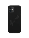 Hurtownia GSM - Etui Guess GUHCP12SLSVSBK Apple iPhone 12 mini czarny/black hardcase Script Vintage - GUE927BLK - {ean13} - Hurt
