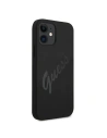 Hurtownia GSM - Etui Guess GUHCP12SLSVSBK Apple iPhone 12 mini czarny/black hardcase Script Vintage - GUE927BLK - {ean13} - Hurt