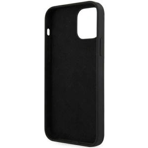 Hurtownia GSM - Etui Guess GUHCP12SLSVSBK Apple iPhone 12 mini czarny/black hardcase Script Vintage - GUE927BLK - {ean13} - Hurt
