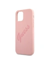 Hurtownia GSM - Etui Guess GUHCP12SLSVSPI Apple iPhone 12 mini różowy/pink hardcase Script Vintage - GUE928PNK - {ean13} - Hurt