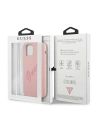 Hurtownia GSM - Etui Guess GUHCP12SLSVSPI Apple iPhone 12 mini różowy/pink hardcase Script Vintage - GUE928PNK - {ean13} - Hurt