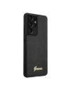 Wholesale Guess GUHCS21LPCUMLLIBK Samsung Galaxy S21 Ultra black hardcase Lizard Collection - GUE933BLK - {ean13} - Hurt