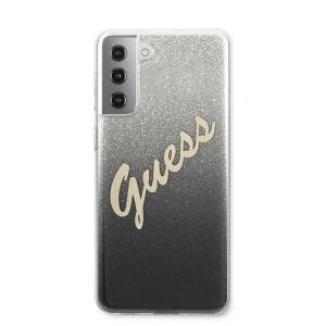 Hurtownia GSM - Etui Guess GUHCS21MPCUGLSBK Samsung Galaxy S21+ Plus czarny/black hardcase Glitter Gradient Script - GUE934BLK - {ean13} - Hurt