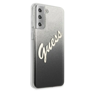 Hurtownia GSM - Etui Guess GUHCS21MPCUGLSBK Samsung Galaxy S21+ Plus czarny/black hardcase Glitter Gradient Script - GUE934BLK - {ean13} - Hurt