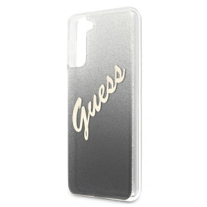 Hurtownia GSM - Etui Guess GUHCS21MPCUGLSBK Samsung Galaxy S21+ Plus czarny/black hardcase Glitter Gradient Script - GUE934BLK - {ean13} - Hurt