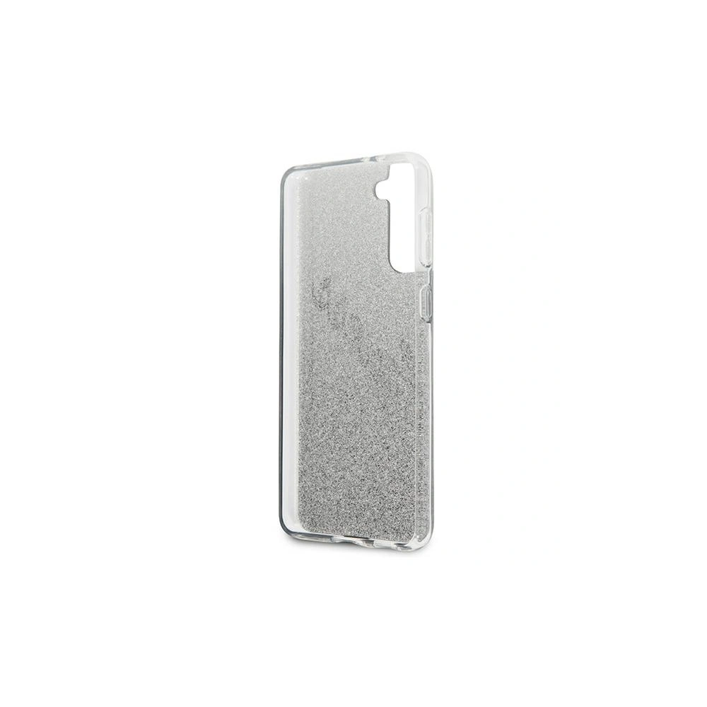 Wholesale Guess GUHCS21MPCUGLSBK Samsung Galaxy S21+ Plus black hardcase Glitter Gradient Script - GUE934BLK - {ean13} - Hurt
