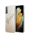 Hurtownia GSM - Etui Guess GUHCS21SPCUGLSGO Samsung Galaxy S21 złoty/gold hardcase Glitter Gradient Script - GUE940GLD - {ean13} - Hurt
