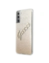 Hurtownia GSM - Etui Guess GUHCS21SPCUGLSGO Samsung Galaxy S21 złoty/gold hardcase Glitter Gradient Script - GUE940GLD - {ean13} - Hurt