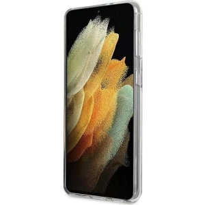 Wholesale Guess GUHCS21SPCUGLSPI Samsung Galaxy S21 pink hardcase Glitter Gradient Script - GUE941PNK - {ean13} - Hurt