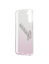 Hurtownia GSM - Etui Guess GUHCS21SPCUGLSPI Samsung Galaxy S21 różowy/pink hardcase Glitter Gradient Script - GUE941PNK - {ean13} - Hurt