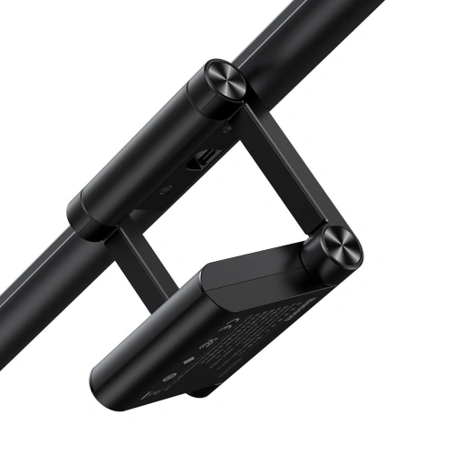 Lampa na monitor Baseus I-Wok Pro, z klipsem i ściemniaczem (czarna)