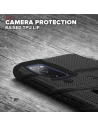 Hurtownia GSM - Pancerne etui Zizo Bolt Cover Samsung Galaxy S20 FE ze szkłem 9H na ekran + podstawka & uchwyt do paska (czarny) - ZIZ071BLK - {ean13} - Hurt