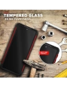 Hurtownia GSM - Pancerne etui Zizo Bolt Cover Samsung Galaxy S20 FE ze szkłem 9H na ekran + podstawka & uchwyt do paska (czerwony/czarny) - ZIZ073REDBLK - {ean13} - Hurt