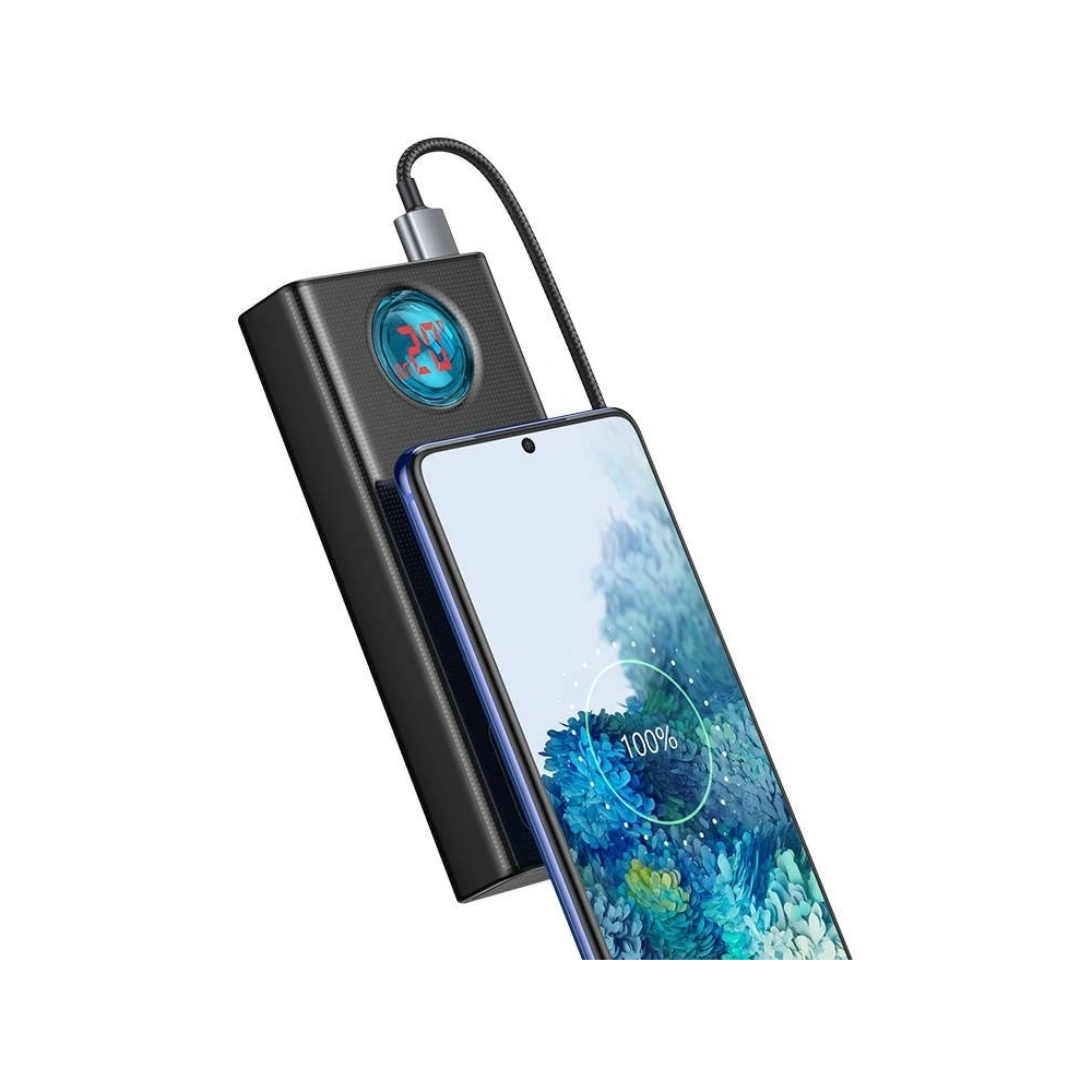 Hurtownia GSM - Powerbank Baseus Amblight, 30000mAh, QC 3.0, PD, 3A, 65W (czarny) - BSU2041BLK - {ean13} - Hurt