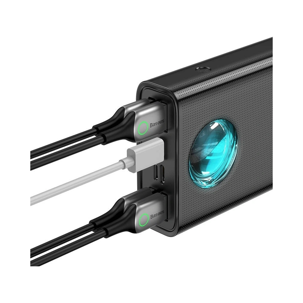 Wholesale Powerbank Baseus Amblight, 30000mAh, QC 3.0, PD, 3A, 65W (black) - BSU2041BLK - {ean13} - Hurt