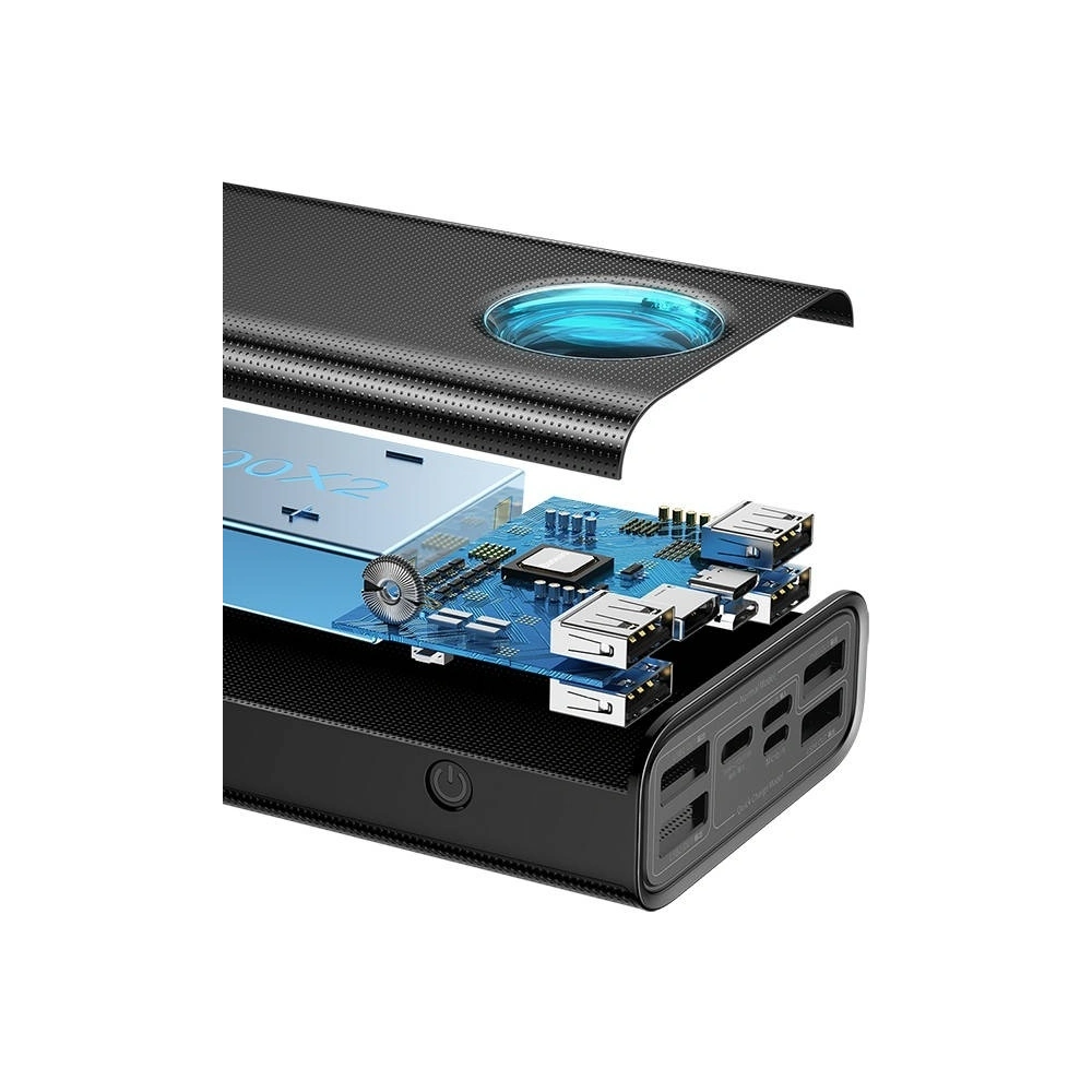 Hurtownia GSM - Powerbank Baseus Amblight, 30000mAh, QC 3.0, PD, 3A, 65W (czarny) - BSU2041BLK - {ean13} - Hurt