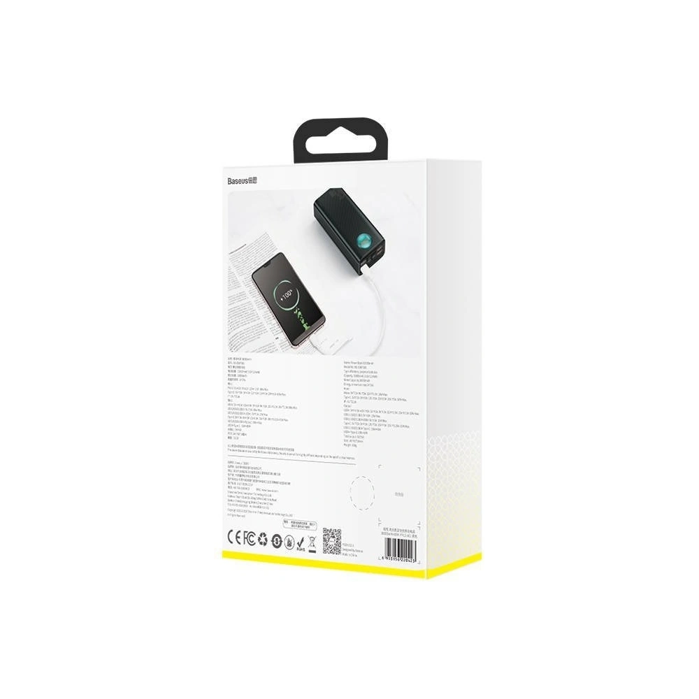 Hurtownia GSM - Powerbank Baseus Amblight, 30000mAh, QC 3.0, PD, 3A, 65W (czarny) - BSU2041BLK - {ean13} - Hurt
