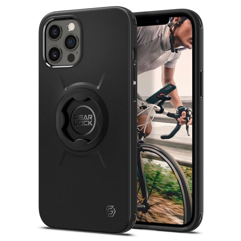 Hurtownia GSM - Etui Spigen Gearlock GCF131 Bike Mount Case Apple iPhone 12 Pro Max Black - SPN1485BLK - {ean13} - Hurt