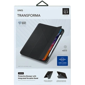 Hurtownia GSM - Etui UNIQ Transforma Rigor Apple iPad Air 10.9 2020/2022 (4. i 5. generacji) / iPad Air 11 2024 (6. generacji) szary/charcoal grey Antimicrobial - UNIQ340GRY - {ean13} - Hurt