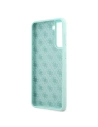 Wholesale Guess GUHCS21MLSLMGLB Samsung Galaxy S21+ Plus blue hardcase Silicone Script Metal Logo - GUE942BLU - {ean13} - Hurt